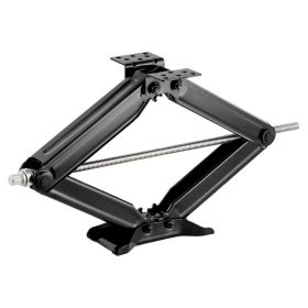VEVOR 9000 lbs RV Scissor Jacks, 4-23.4 in RV Stabilizer Leveling Scissor Jacks, Set of 2, Heavy Duty Stabilizer Jack with Crank Handle