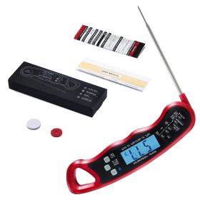 VEVOR Digital Grill Thermometer, 1 F High-precision thermometer for Grill and Cooking, -58-572 F Measuring Range, IP65 Waterproof 3s measure